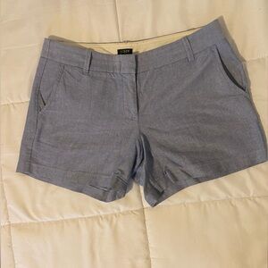 J. Crew Blue Chino Shorts